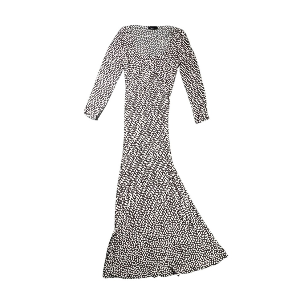 Realisation Par Women XL The Inka in Full Moon Maxi Dress Long Sleeve Semi Sheer